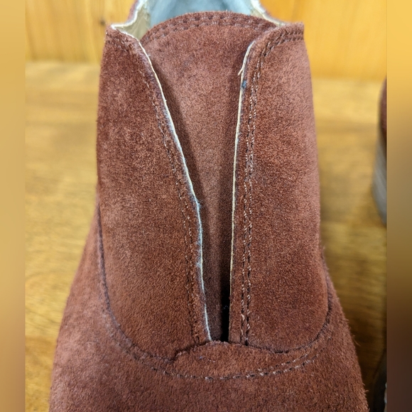 Lucky Brand Burgundy Ankle Boots - Picture 9 of 15